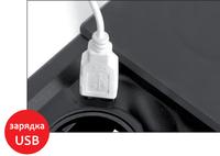 Встраиваемая розетка EVOline® Square80 с Qi-зарядкой  